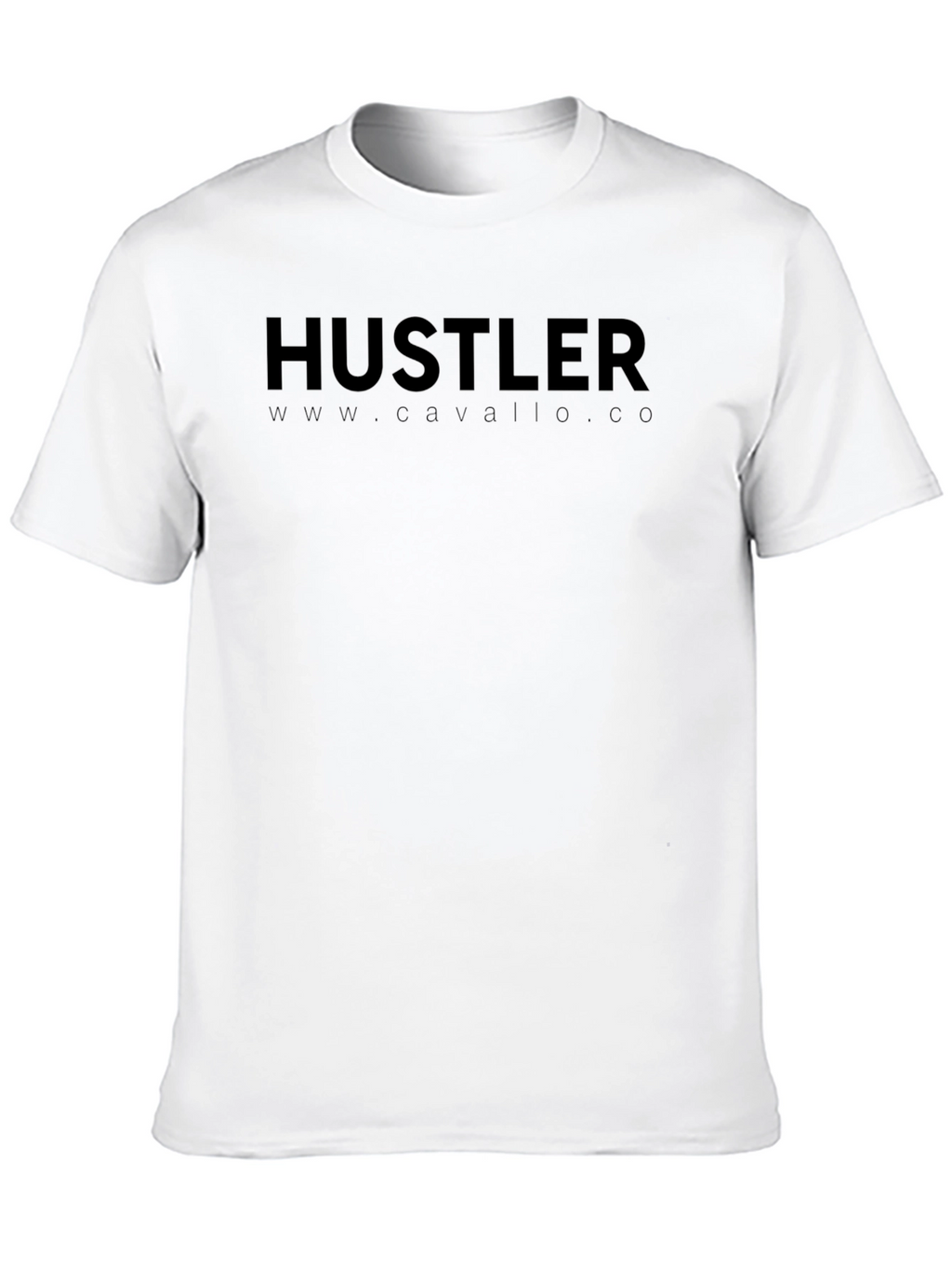 Hustler Black Graphic Tee - Mens Casual T-Shirt