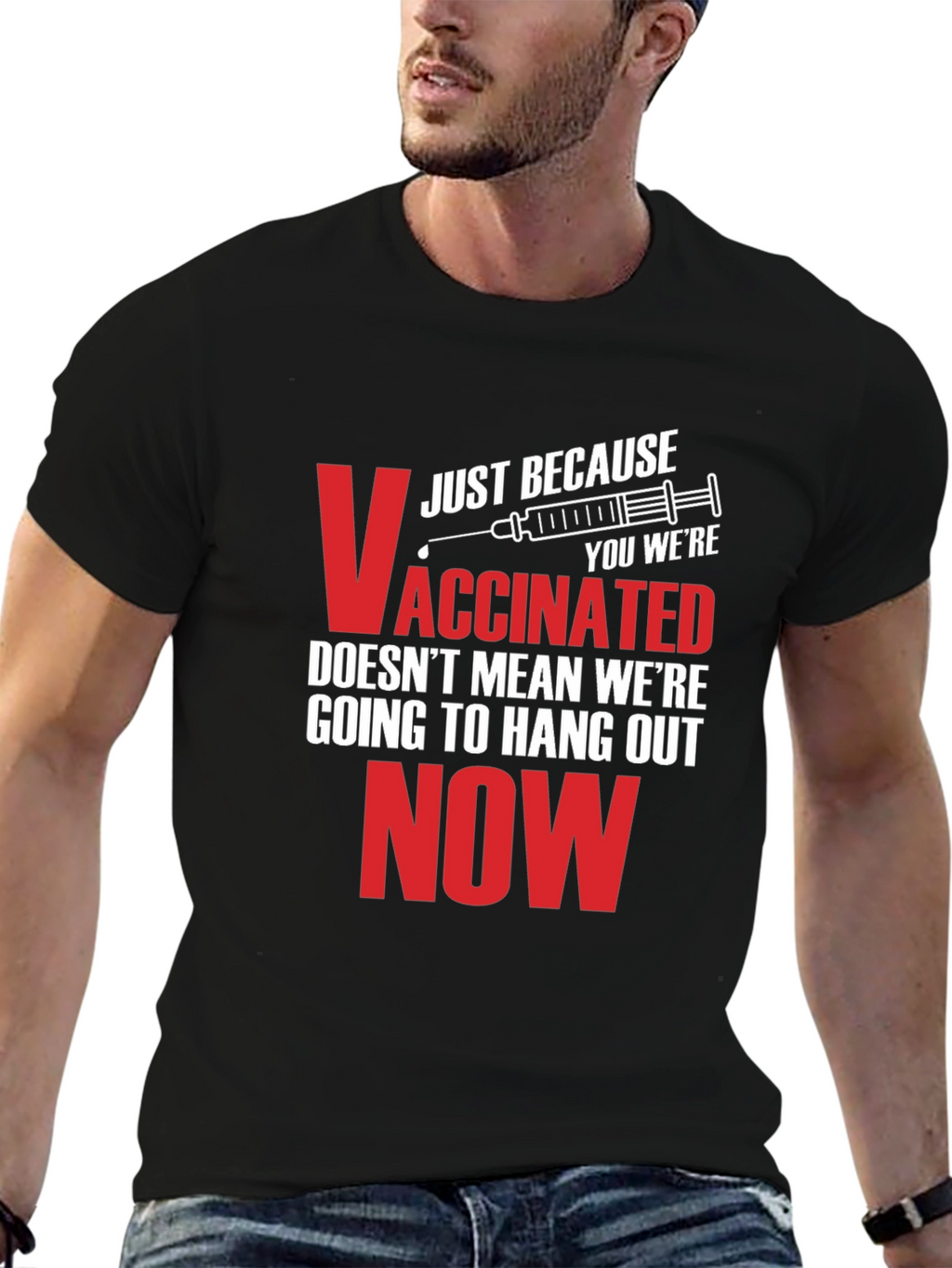 Vaccinated Funny Sarcastic T-Shirt