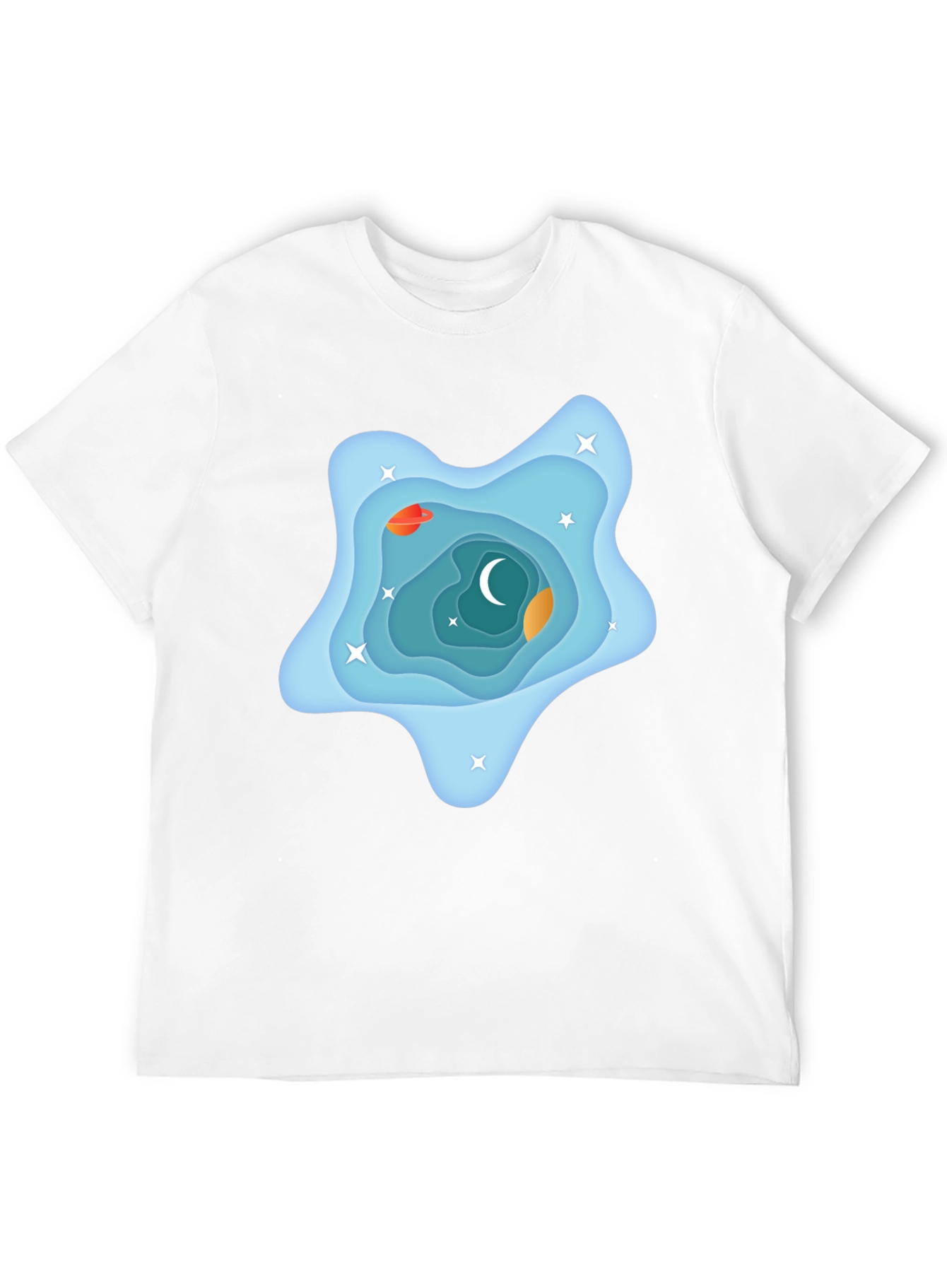 Galaxy Dream T-Shirt - Black Cotton Tee