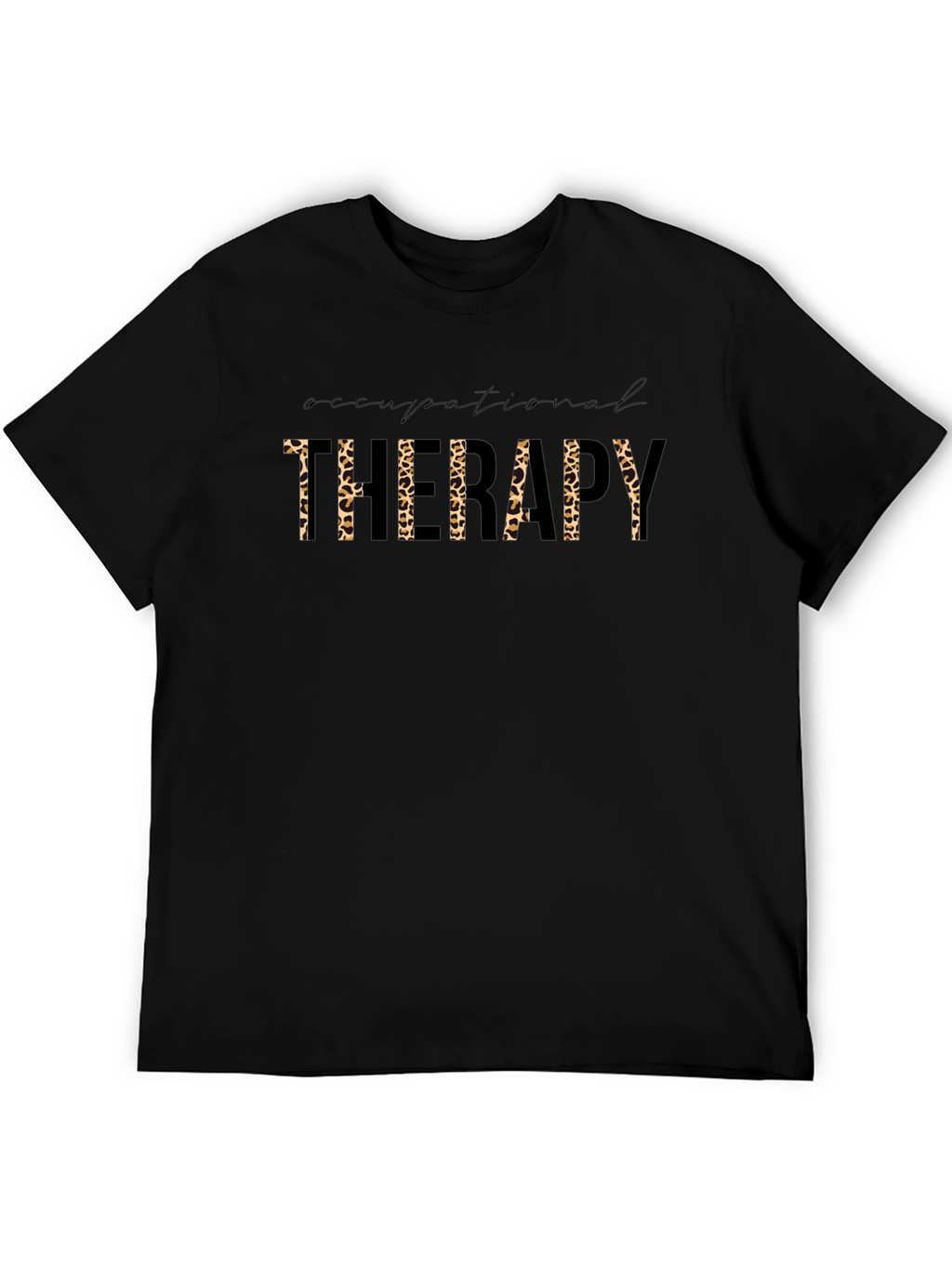 Occupational Therapy Leopard Print T-Shirt