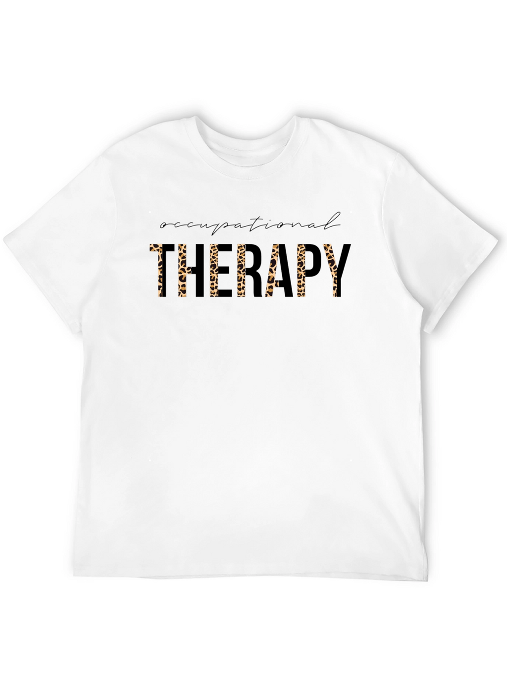 Occupational Therapy Leopard Print T-Shirt