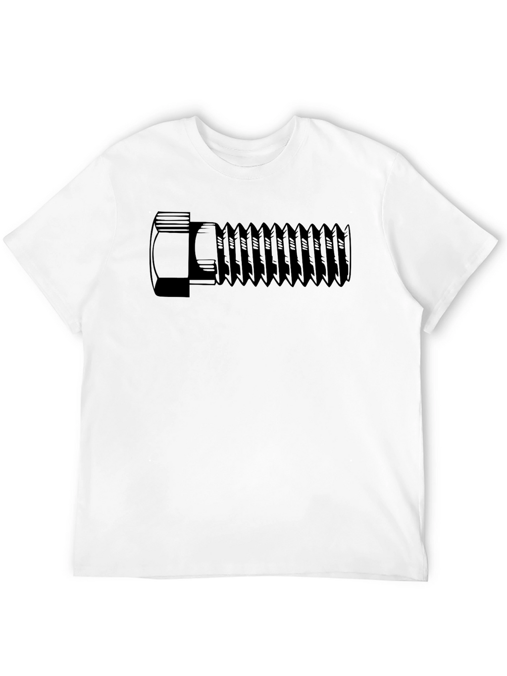 Bolt Graphic Tee - Black Cotton Crewneck