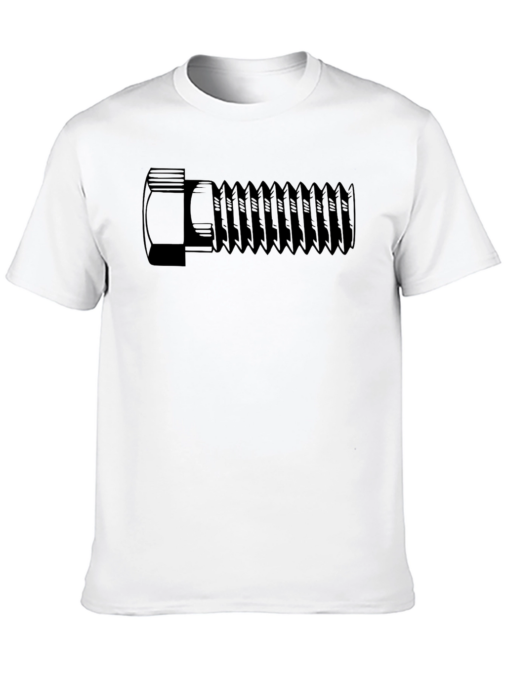 Bolt Graphic Tee - Black Cotton Crewneck