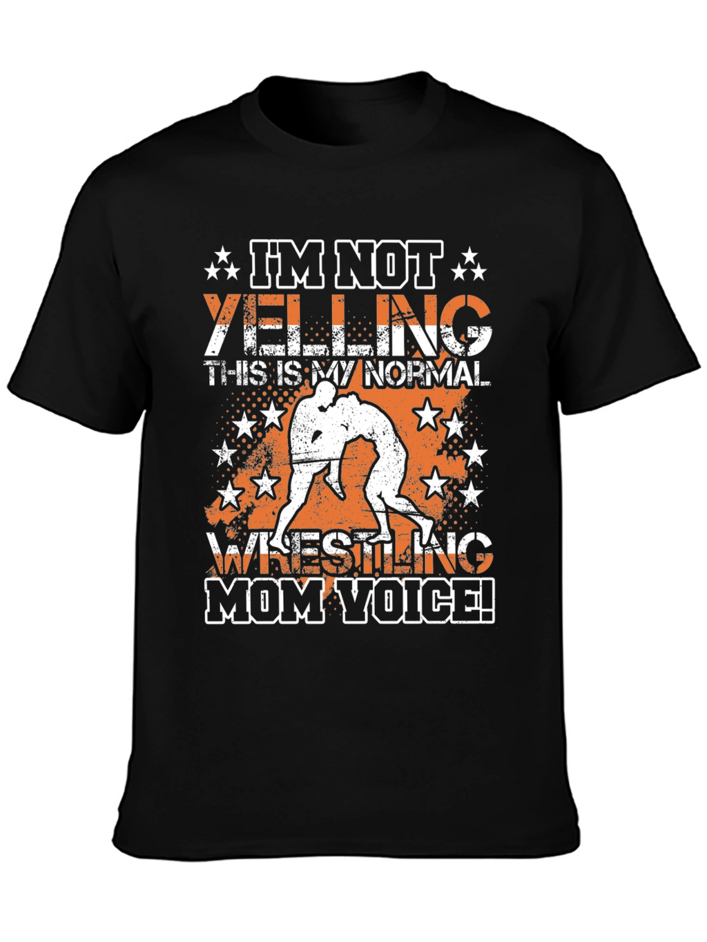 Wrestling Mom Voice Graphic Tee