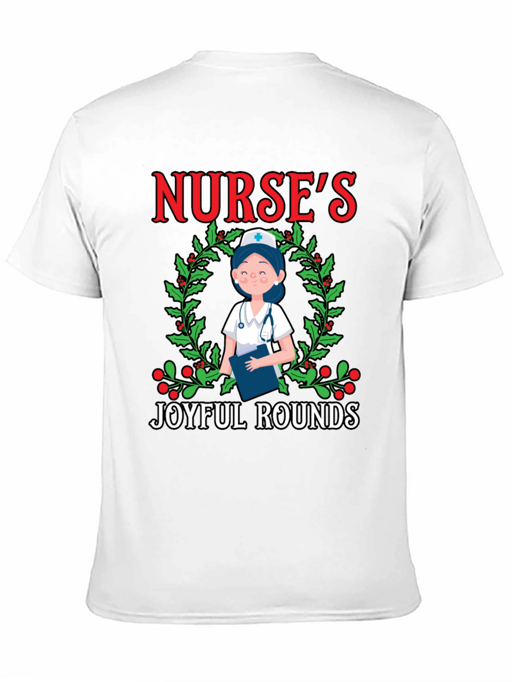 Nurses Joyful Rounds Christmas T-Shirt