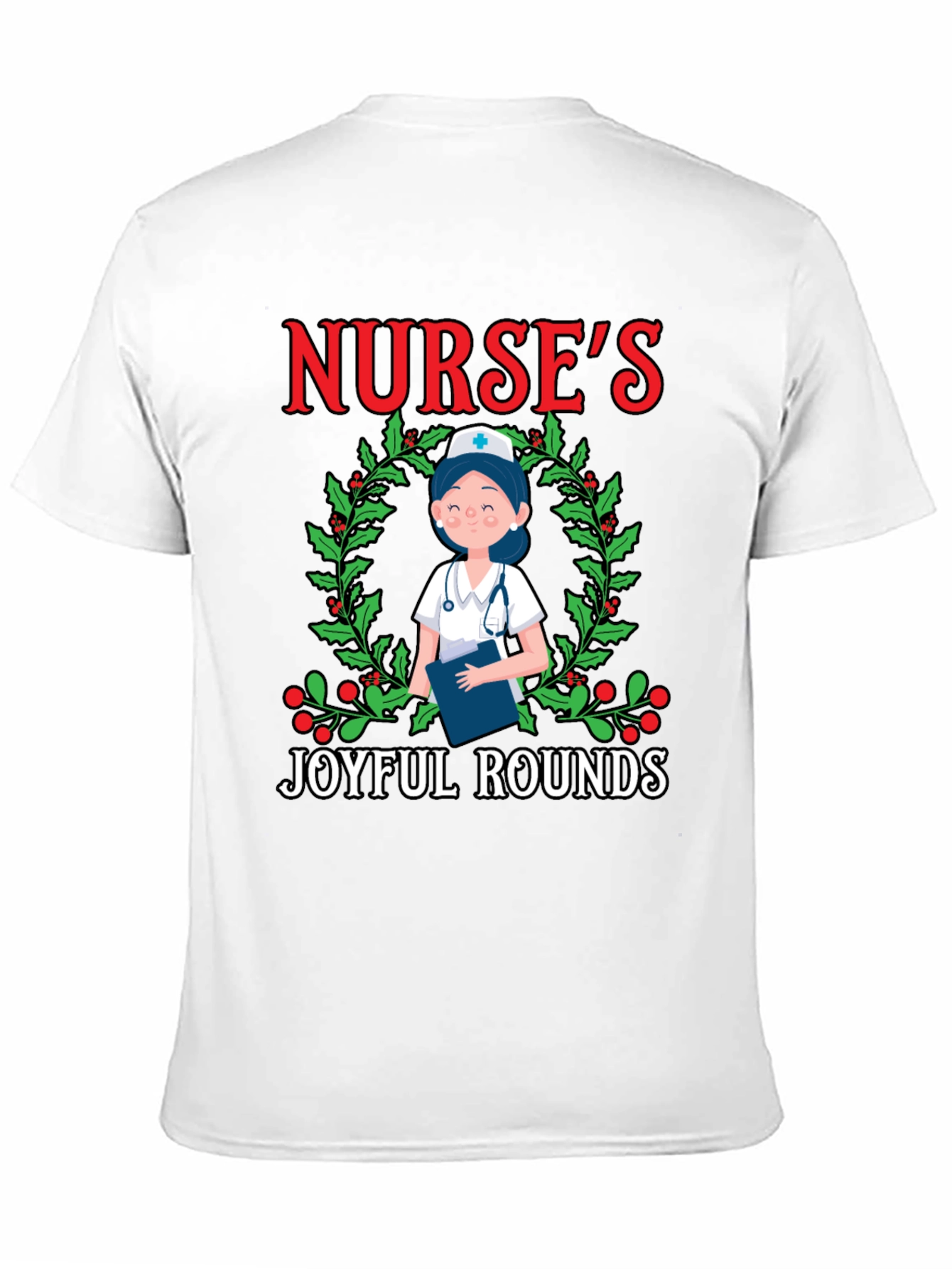 Nurses Joyful Rounds Christmas T-Shirt