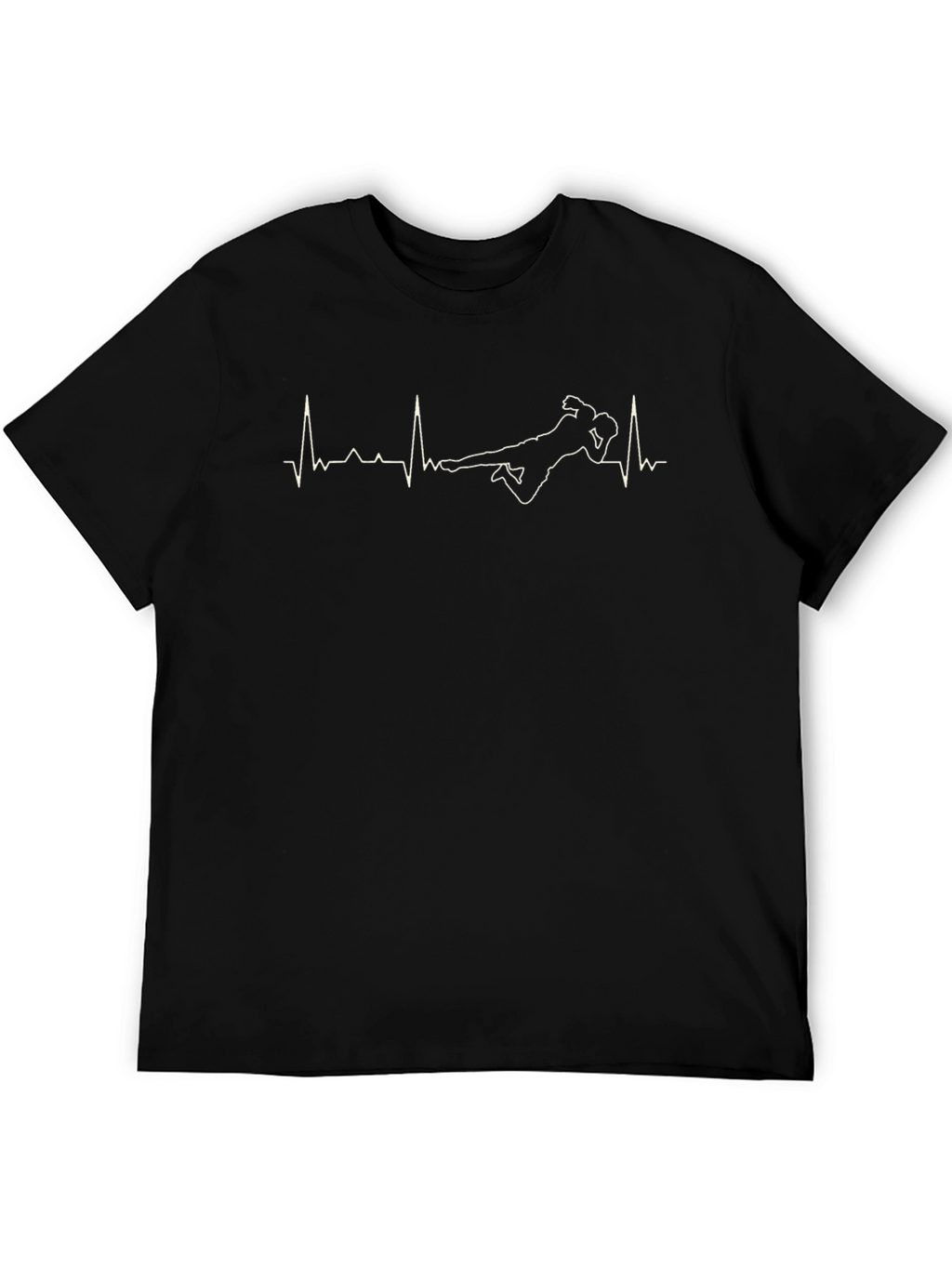 Kickboxing Heartbeat T-Shirt - Martial Arts Tee