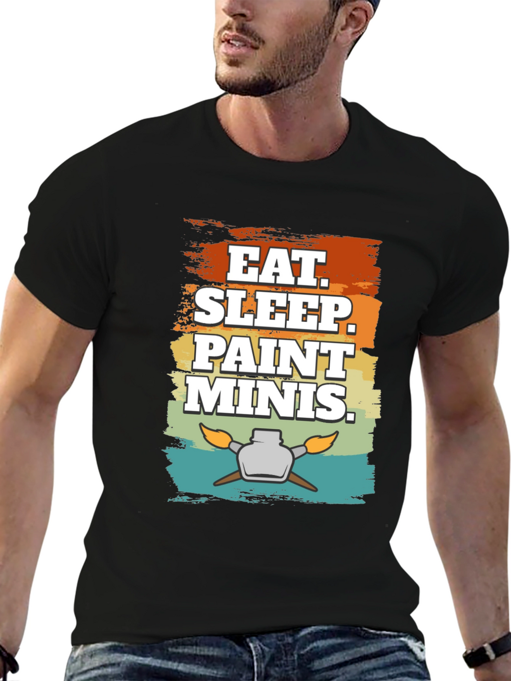 Eat Sleep Paint Minis T-Shirt