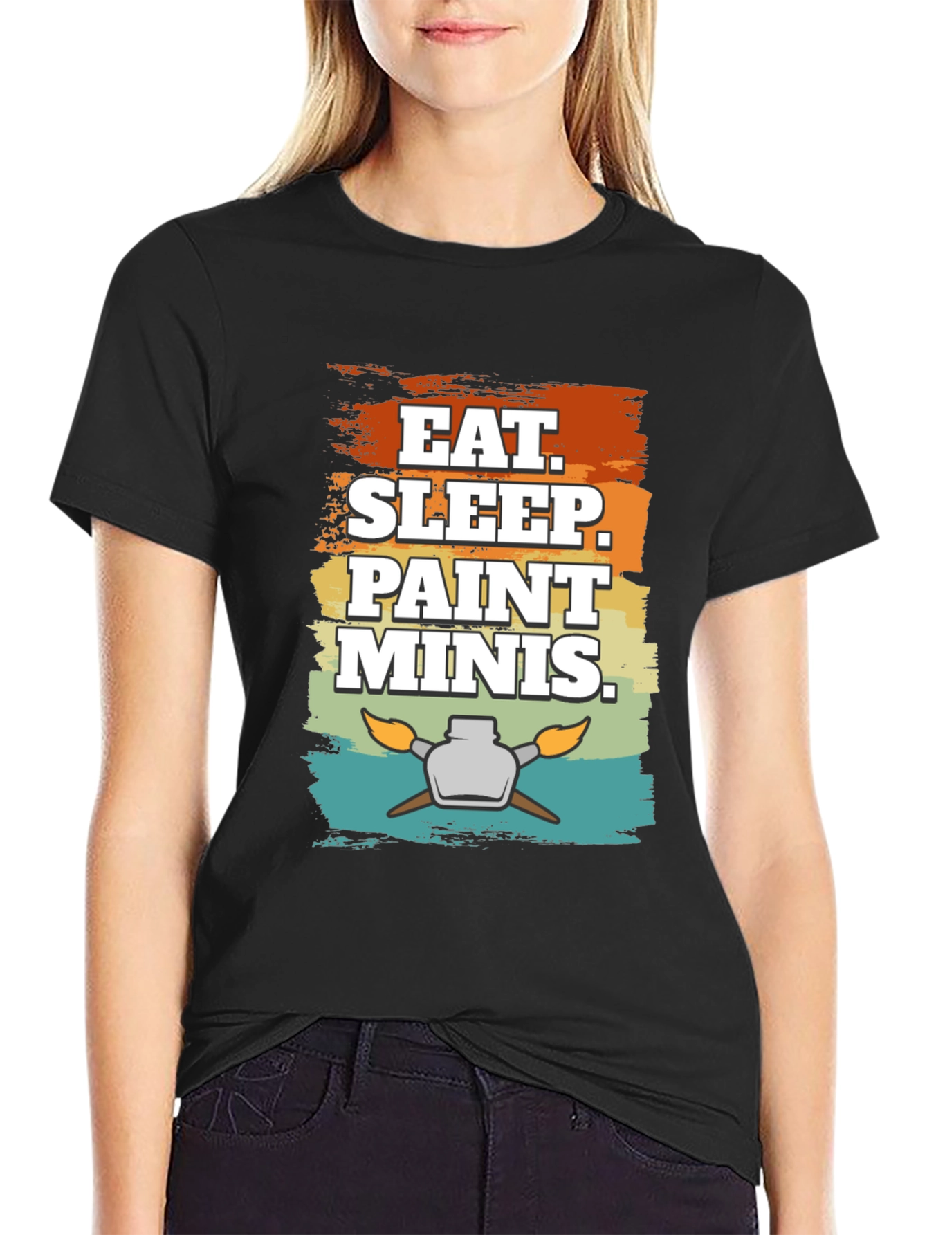 Eat Sleep Paint Minis T-Shirt