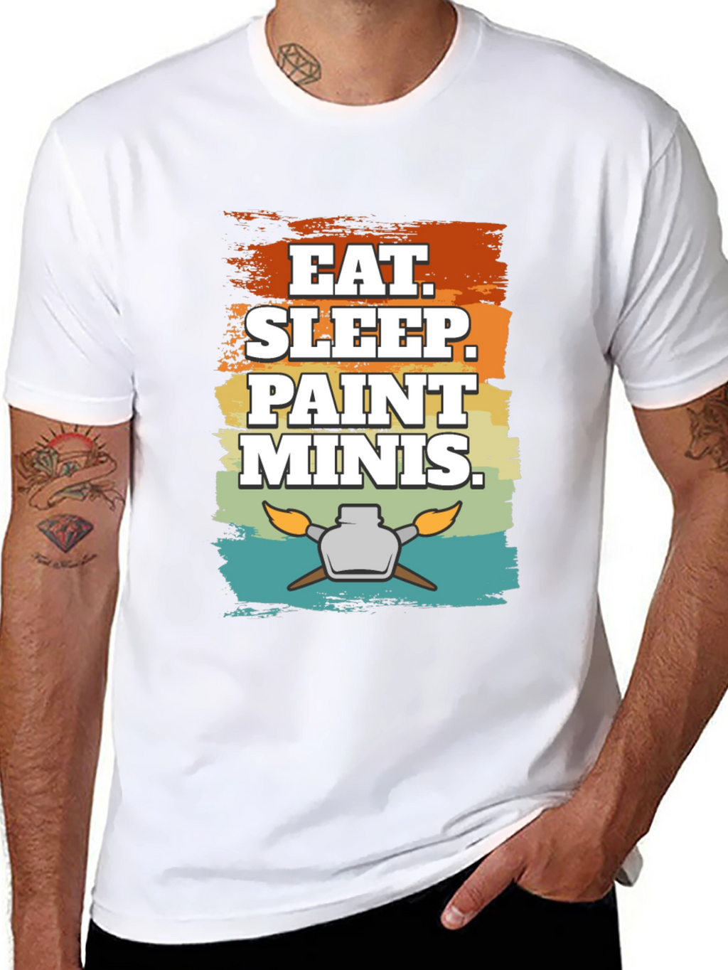 Eat Sleep Paint Minis T-Shirt