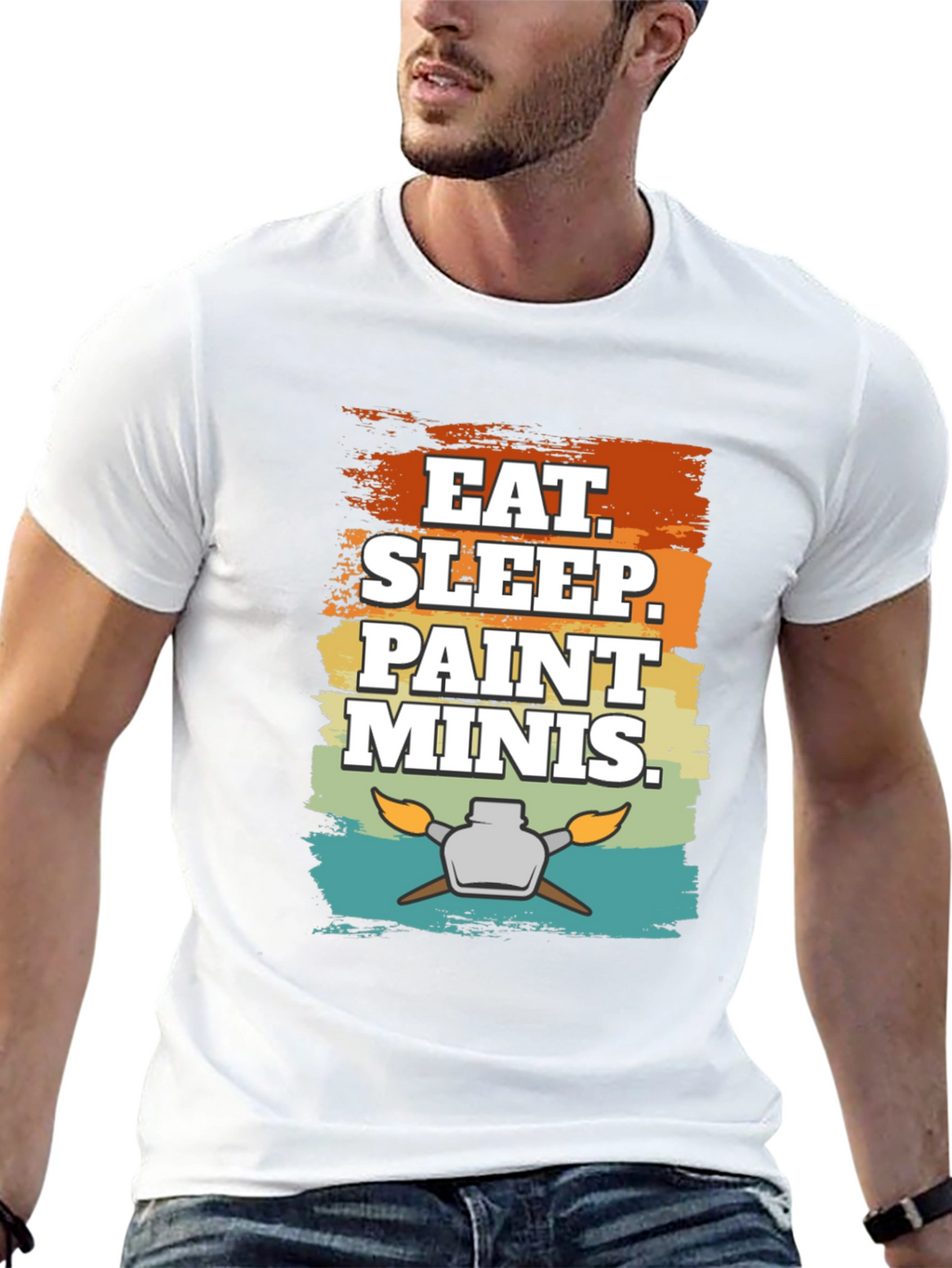 Eat Sleep Paint Minis T-Shirt