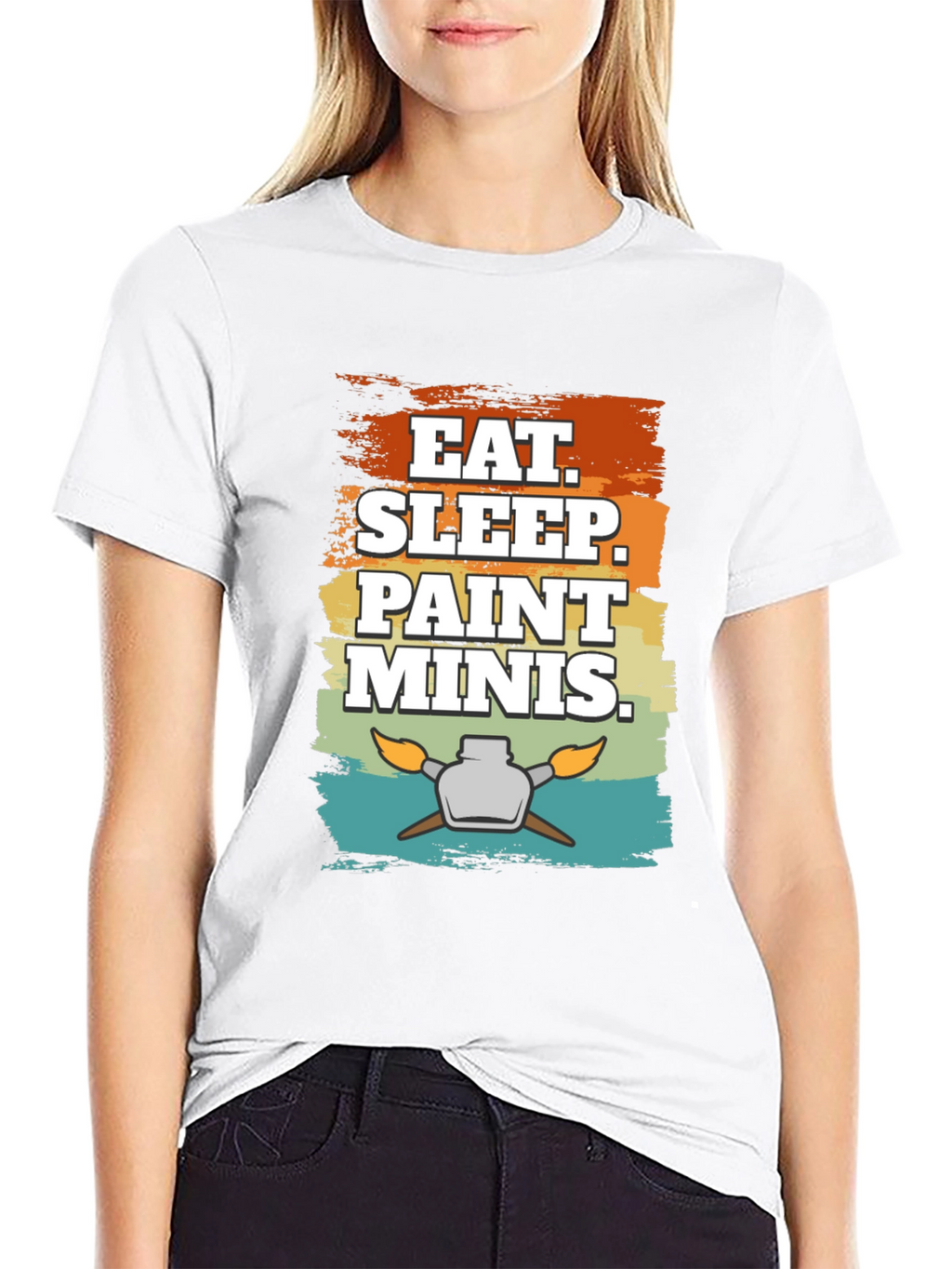 Eat Sleep Paint Minis T-Shirt