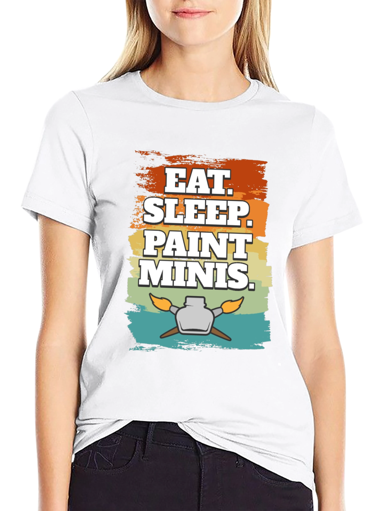 Eat Sleep Paint Minis T-Shirt