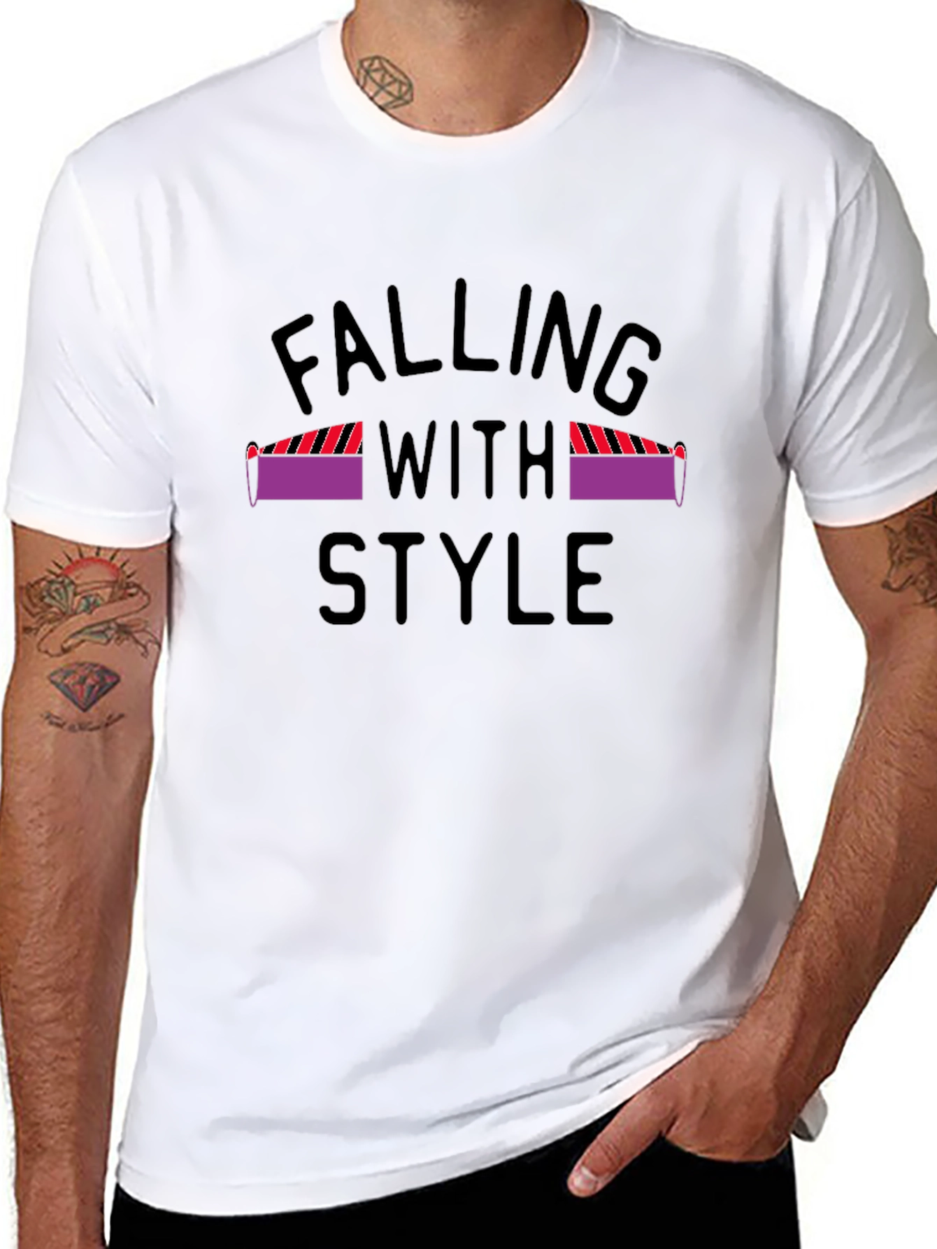 Falling With Style Graphic Tee