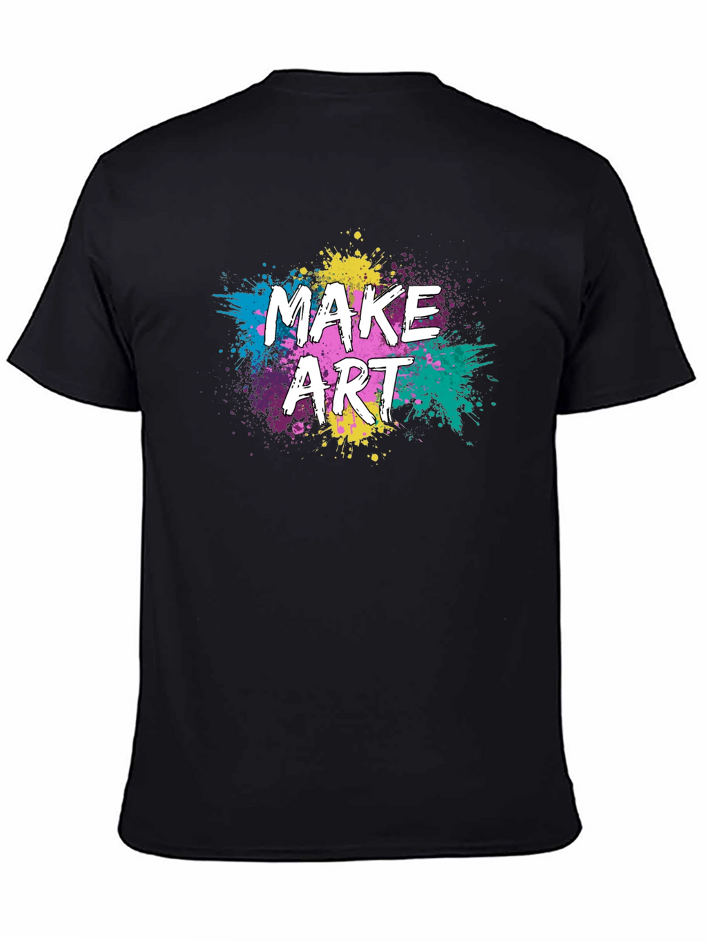 Make Art Graphic Tee - Creative Expression T-Shirt