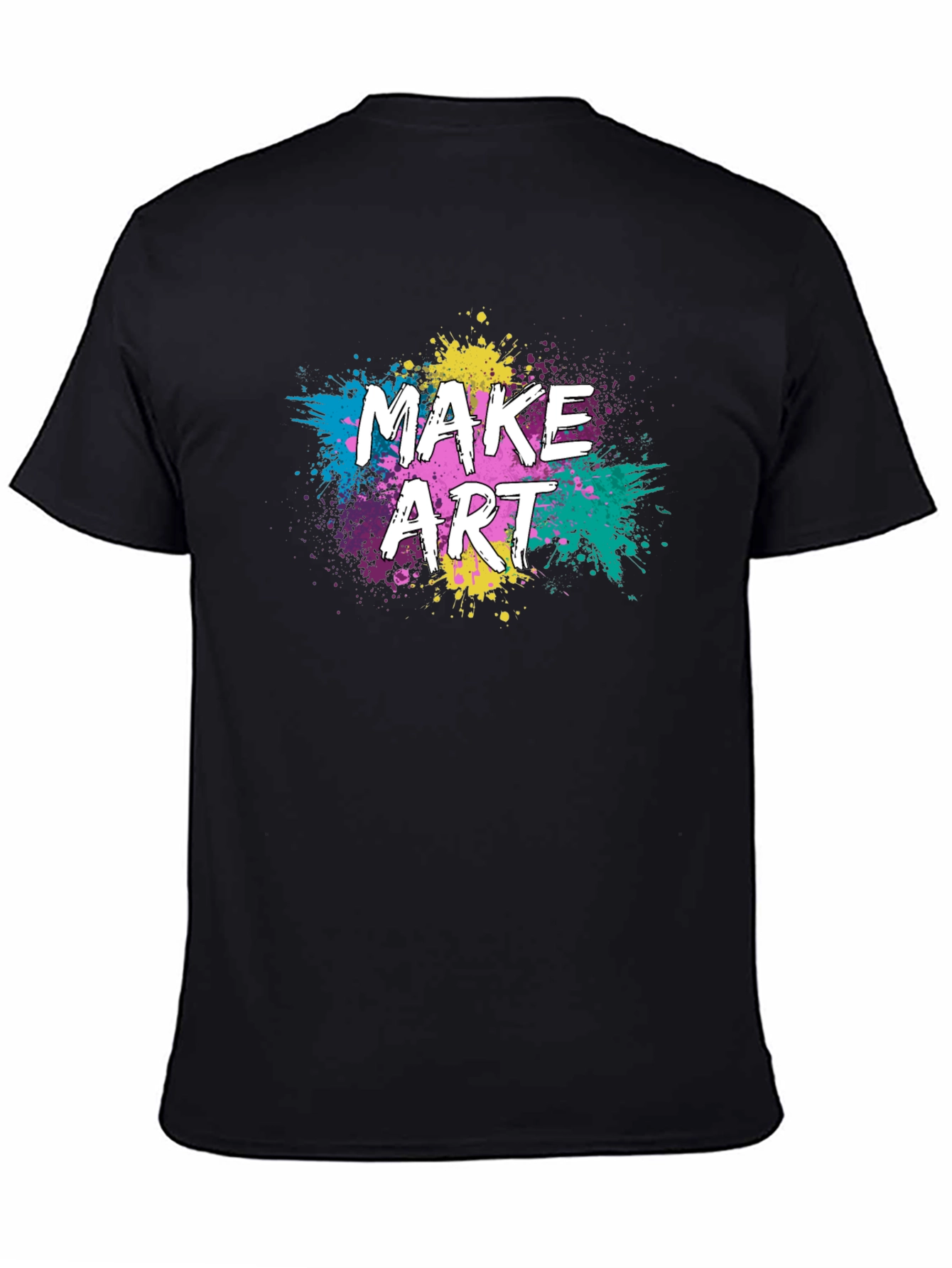 Make Art Graphic Tee - Creative Expression T-Shirt