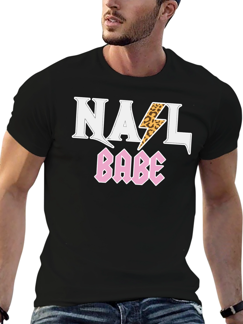 NAIL Babe Graphic T-Shirt - Rocker Style