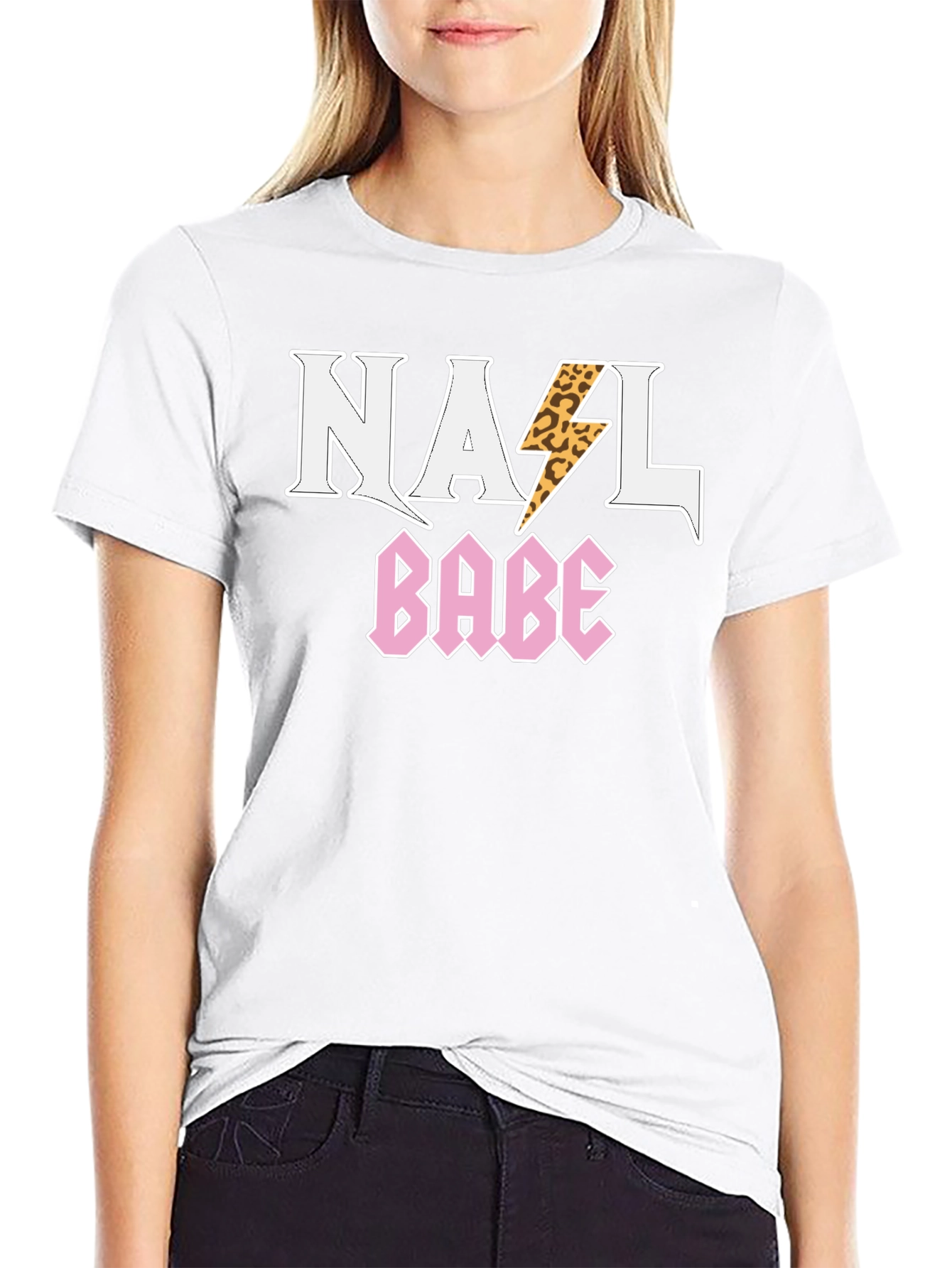 NAIL Babe Graphic T-Shirt - Rocker Style