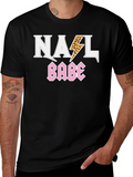 NAIL Babe Graphic T-Shirt - Rocker Style