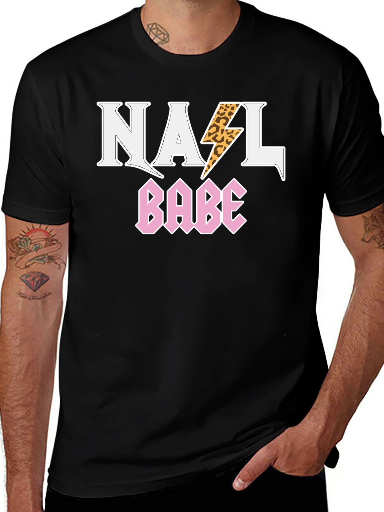 NAIL Babe Graphic T-Shirt - Rocker Style