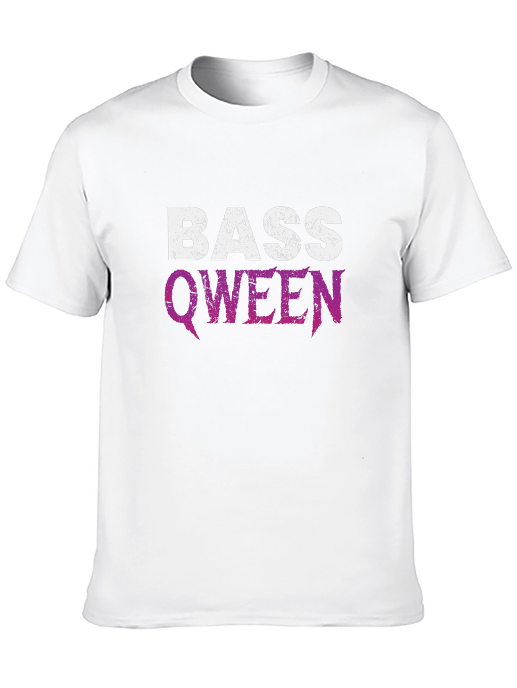 Bass Qween Graphic T-Shirt - Black
