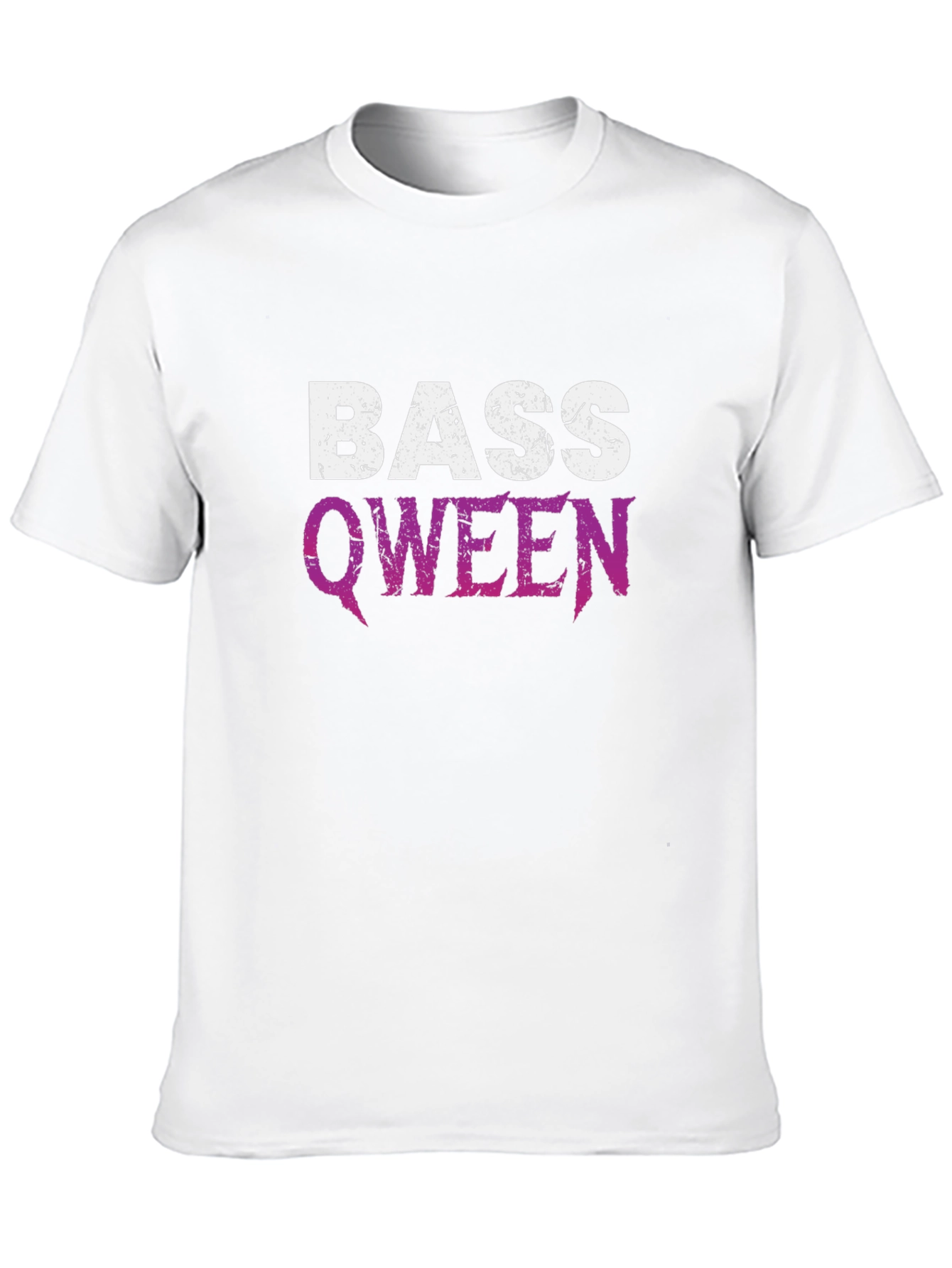 Bass Qween Graphic T-Shirt - Black