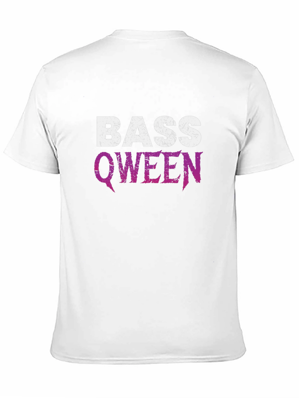 Bass Qween Graphic T-Shirt - Black