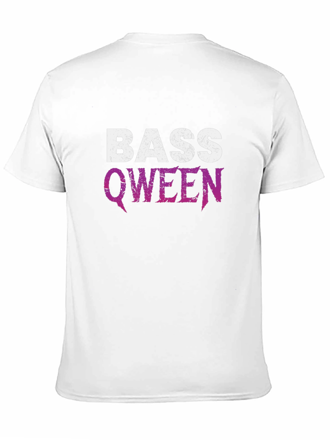 Bass Qween Graphic T-Shirt - Black