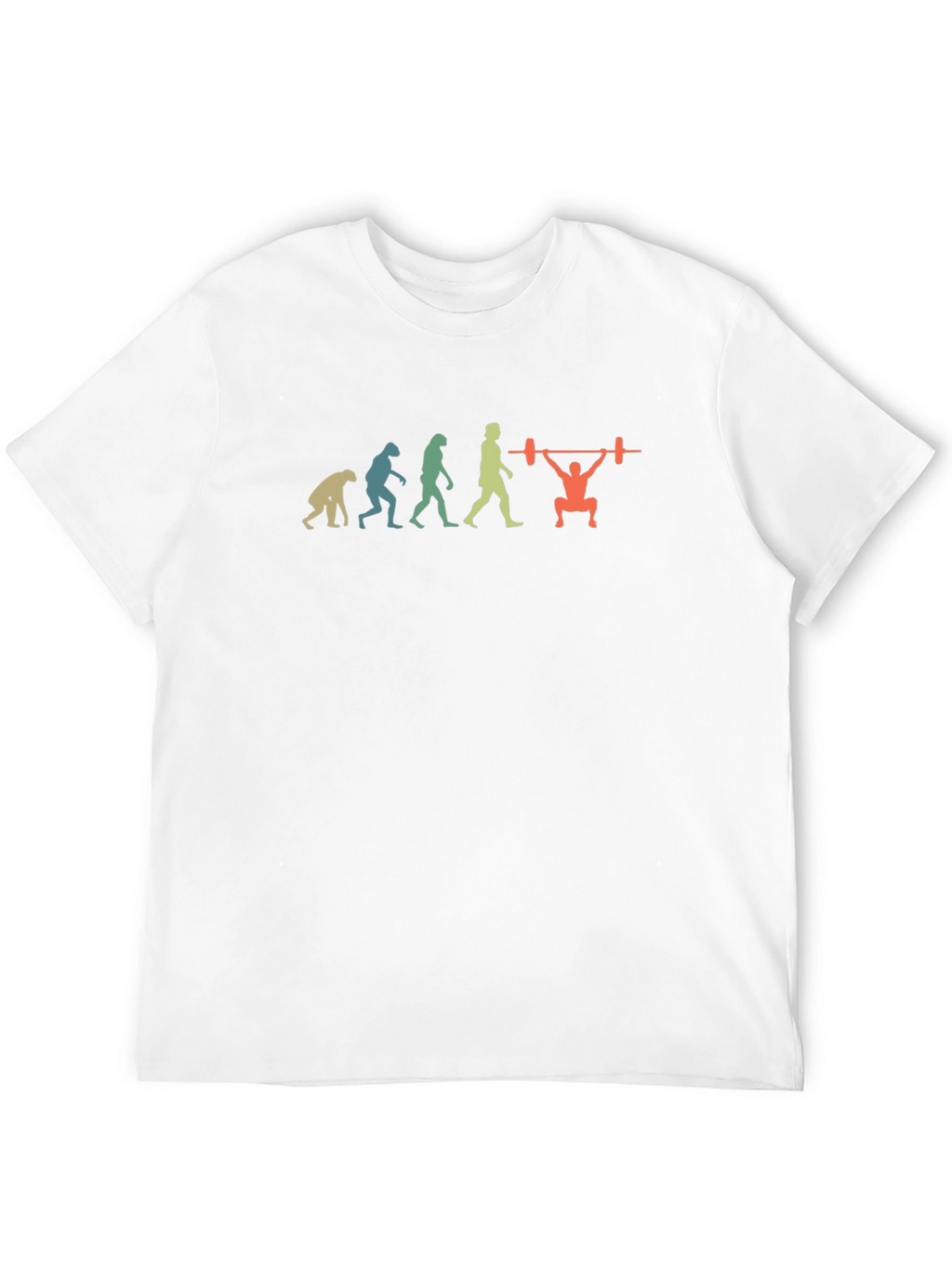 Evolution of Weightlifting Black T-Shirt