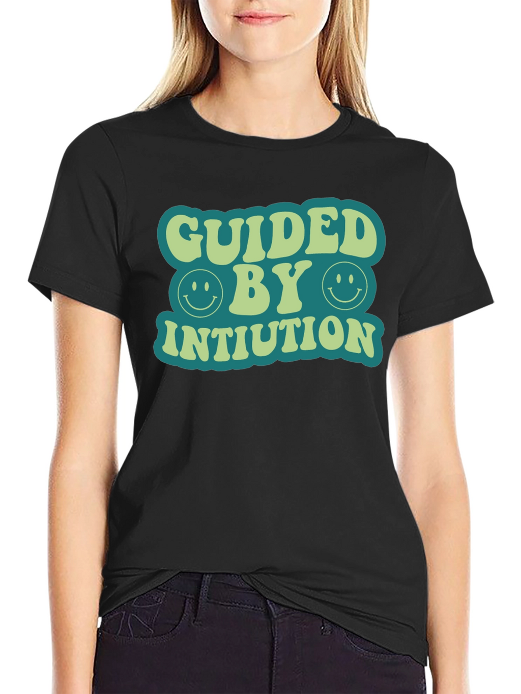 Guided By Intuition Retro T-Shirt