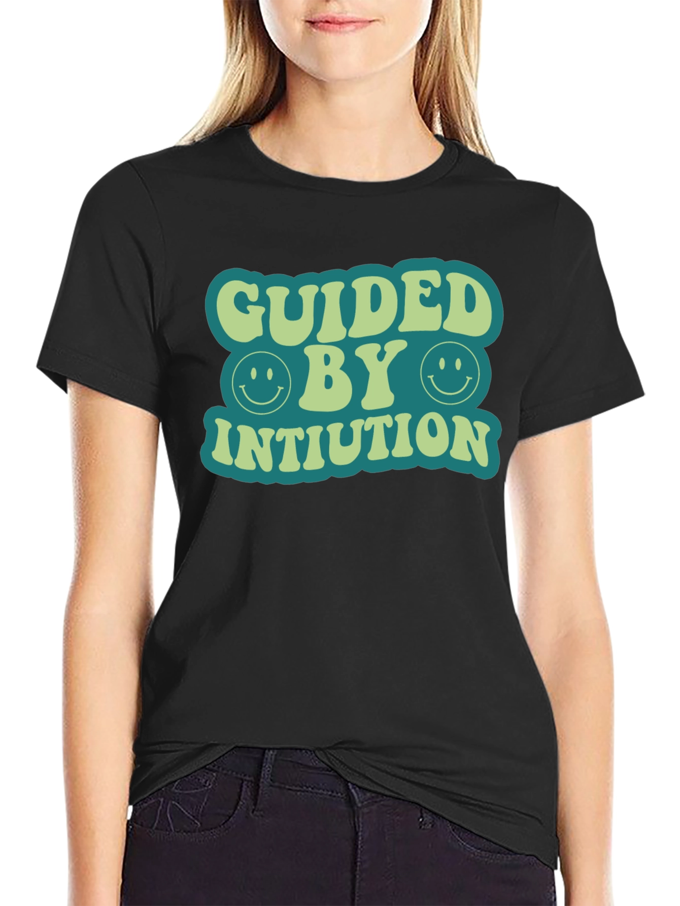 Guided By Intuition Retro T-Shirt