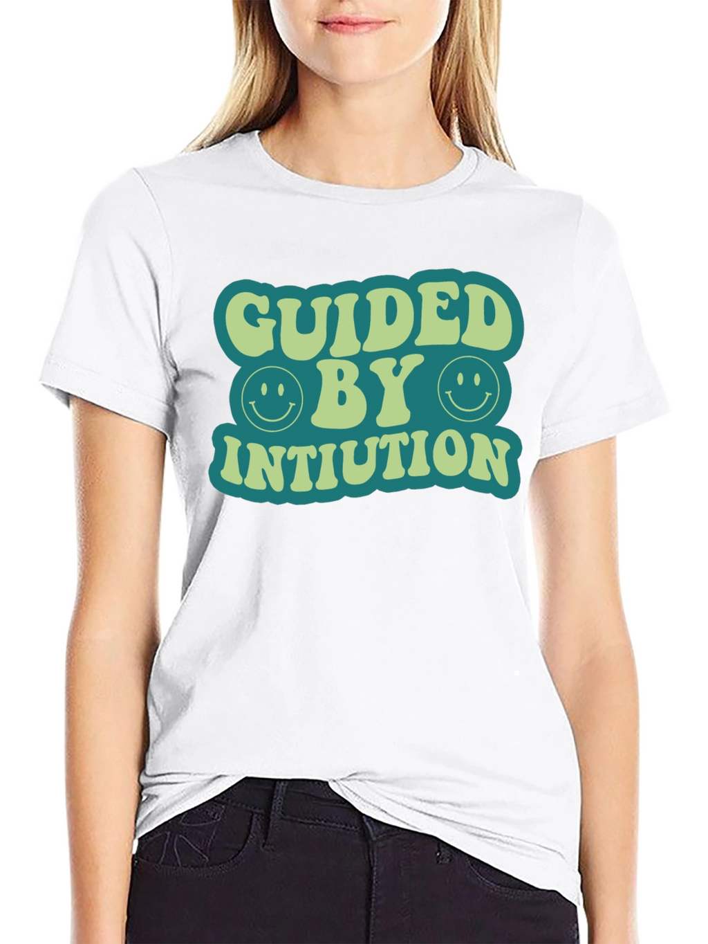 Guided By Intuition Retro T-Shirt