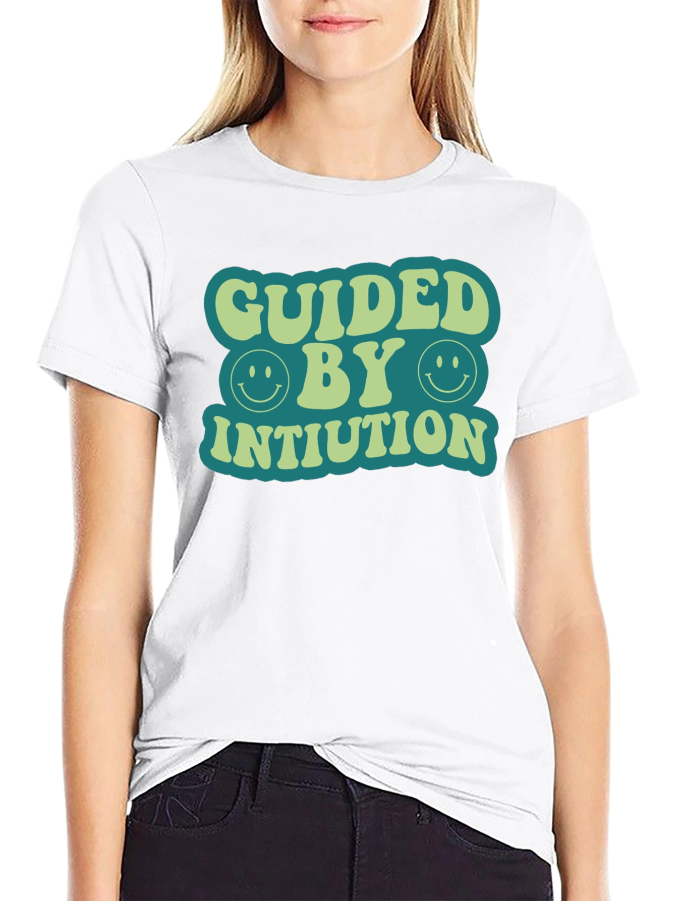 Guided By Intuition Retro T-Shirt