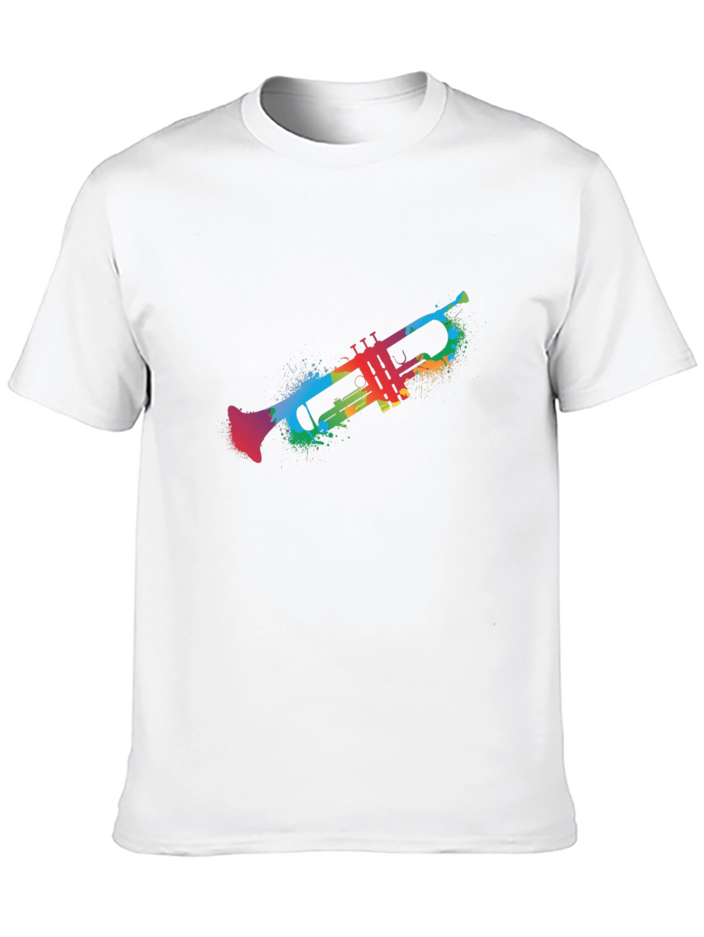 Colorful Trumpet Graphic Tee