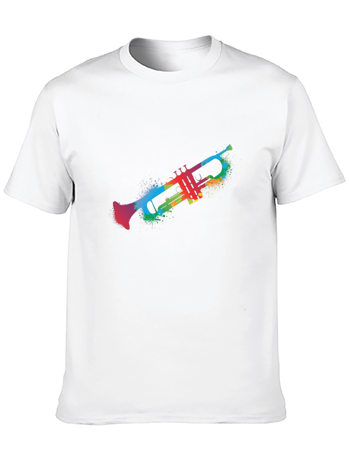 Colorful Trumpet Graphic Tee
