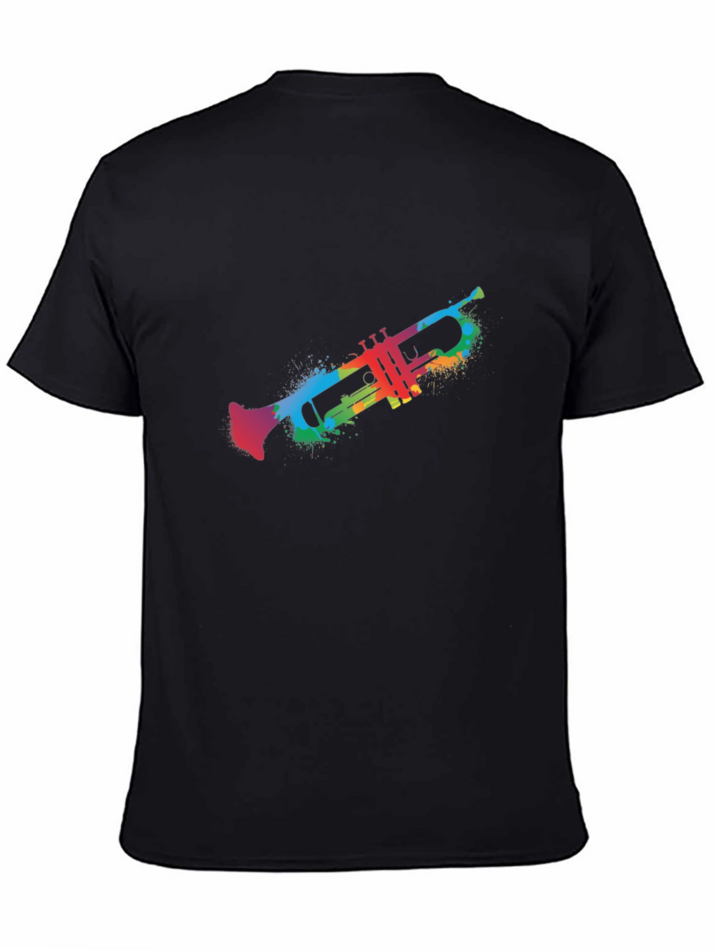Colorful Trumpet Graphic Tee