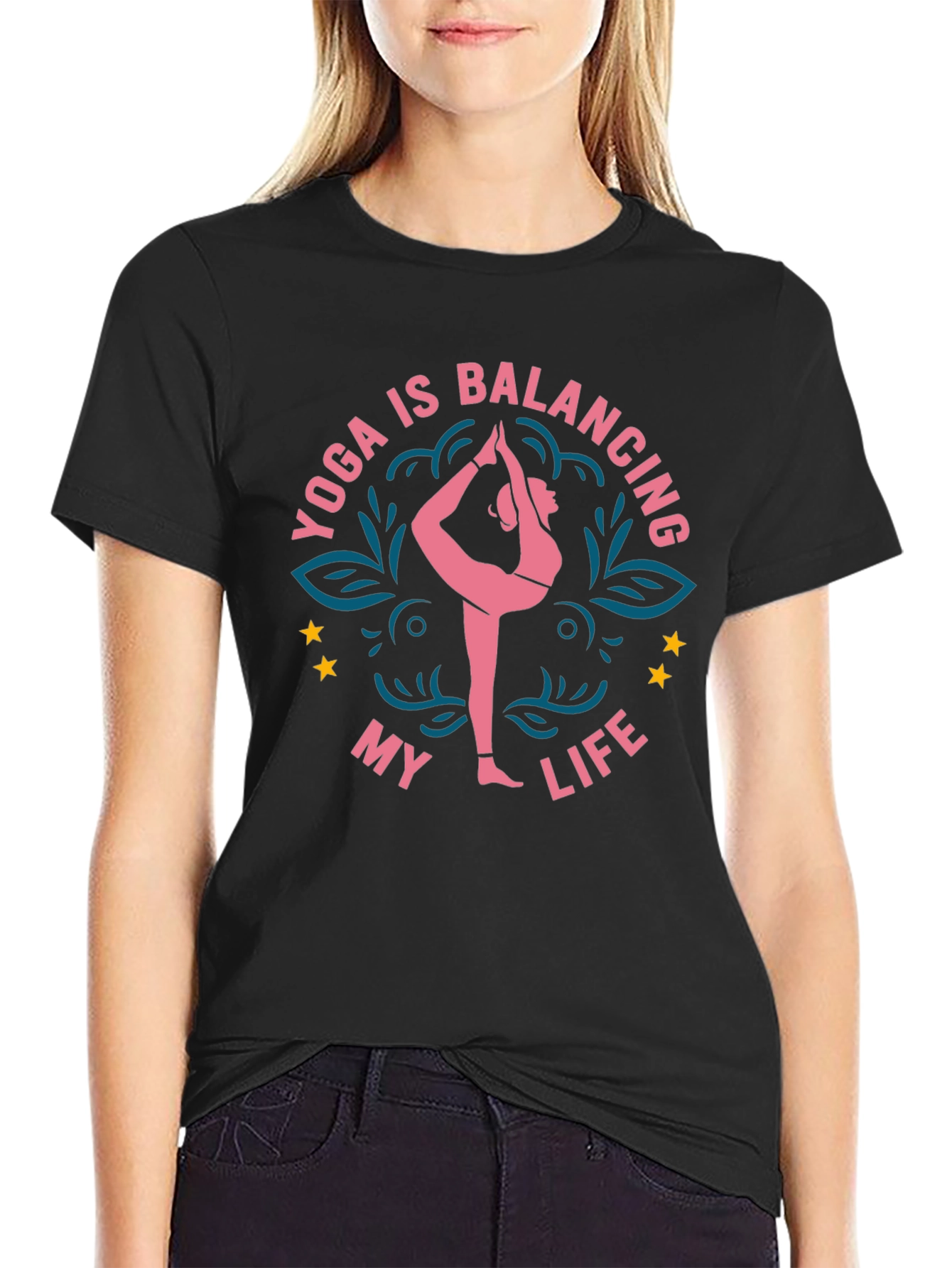 Yoga Balancing Life Tee