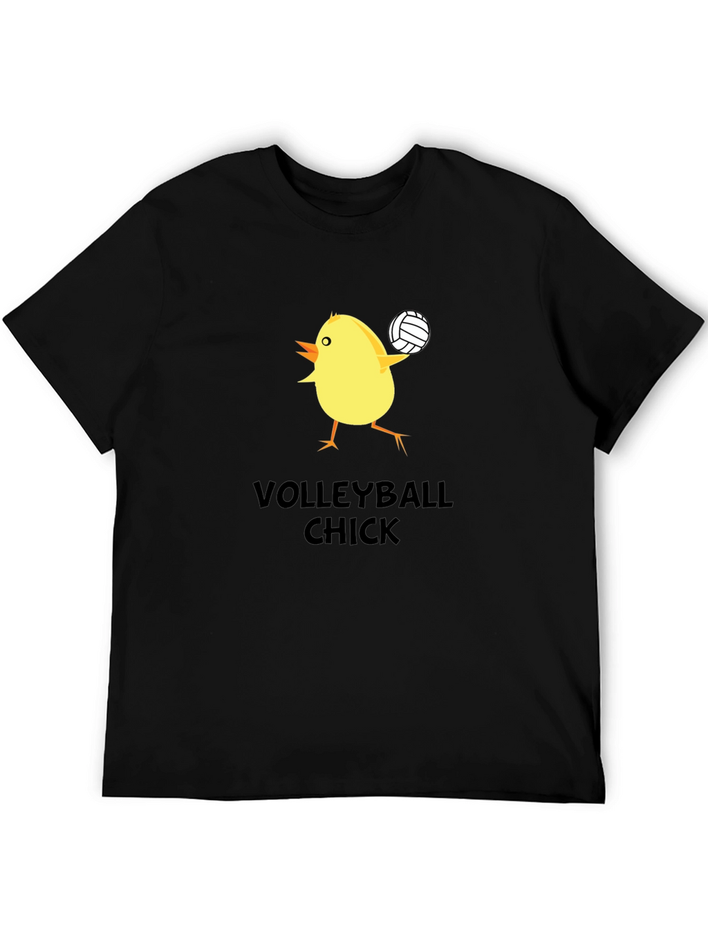 Volleyball Chick T-Shirt - Sporty & Fun Design