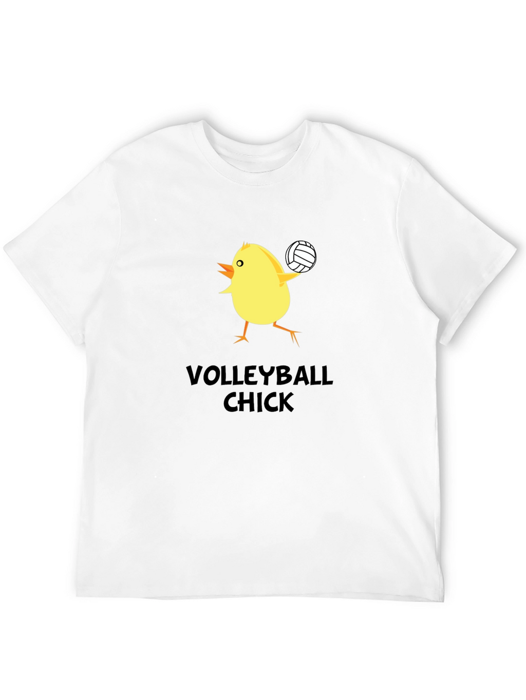 Volleyball Chick T-Shirt - Sporty & Fun Design