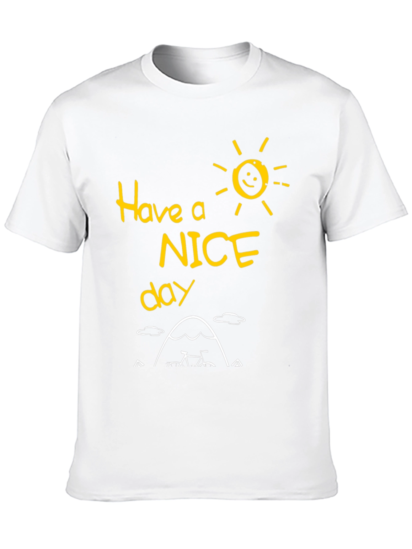 Have A Nice Day T-Shirt - Mountain Biker