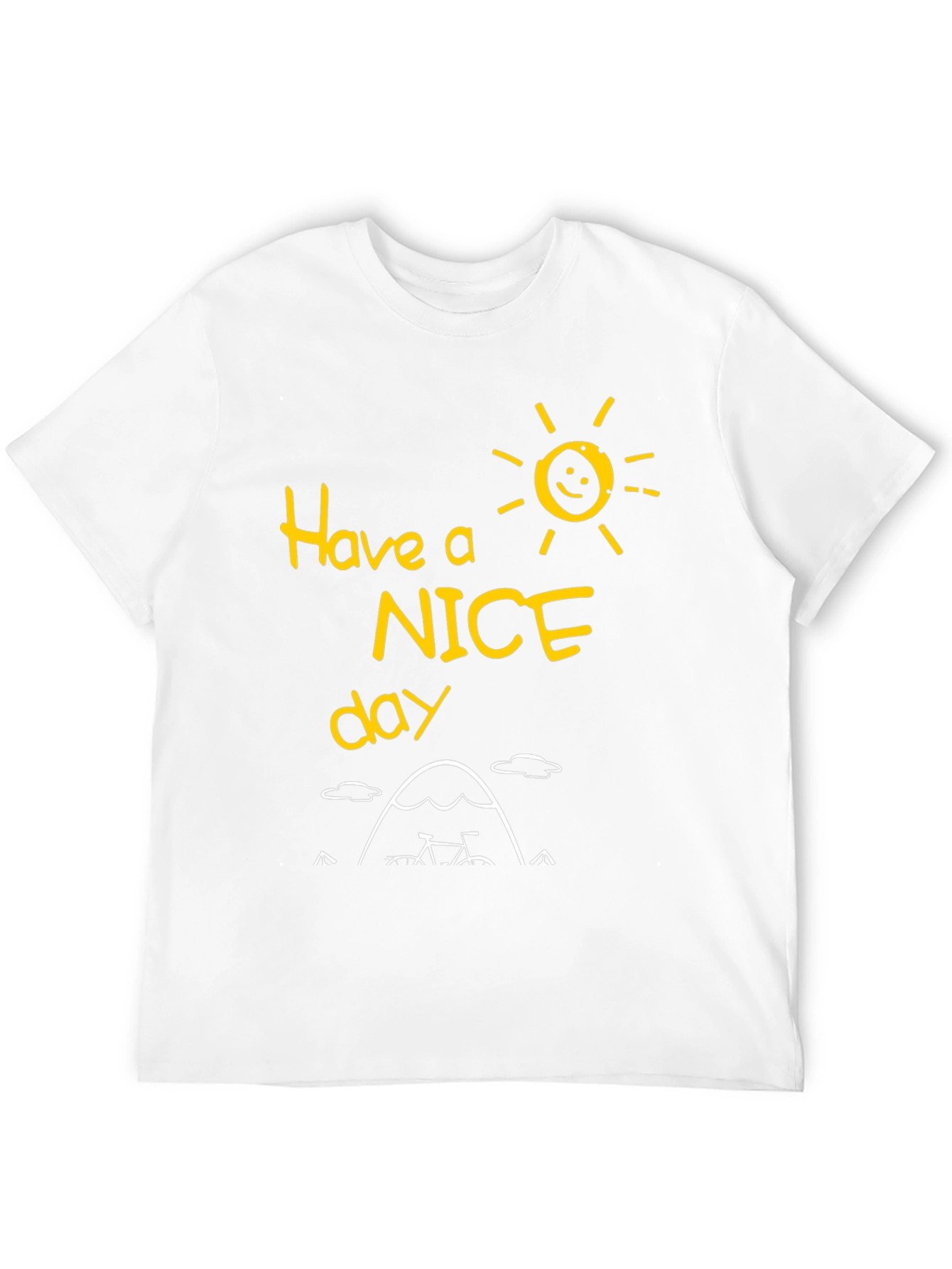 Have A Nice Day T-Shirt - Mountain Biker