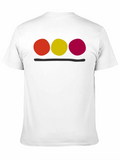 Minimalist Circle Design Black T-Shirt