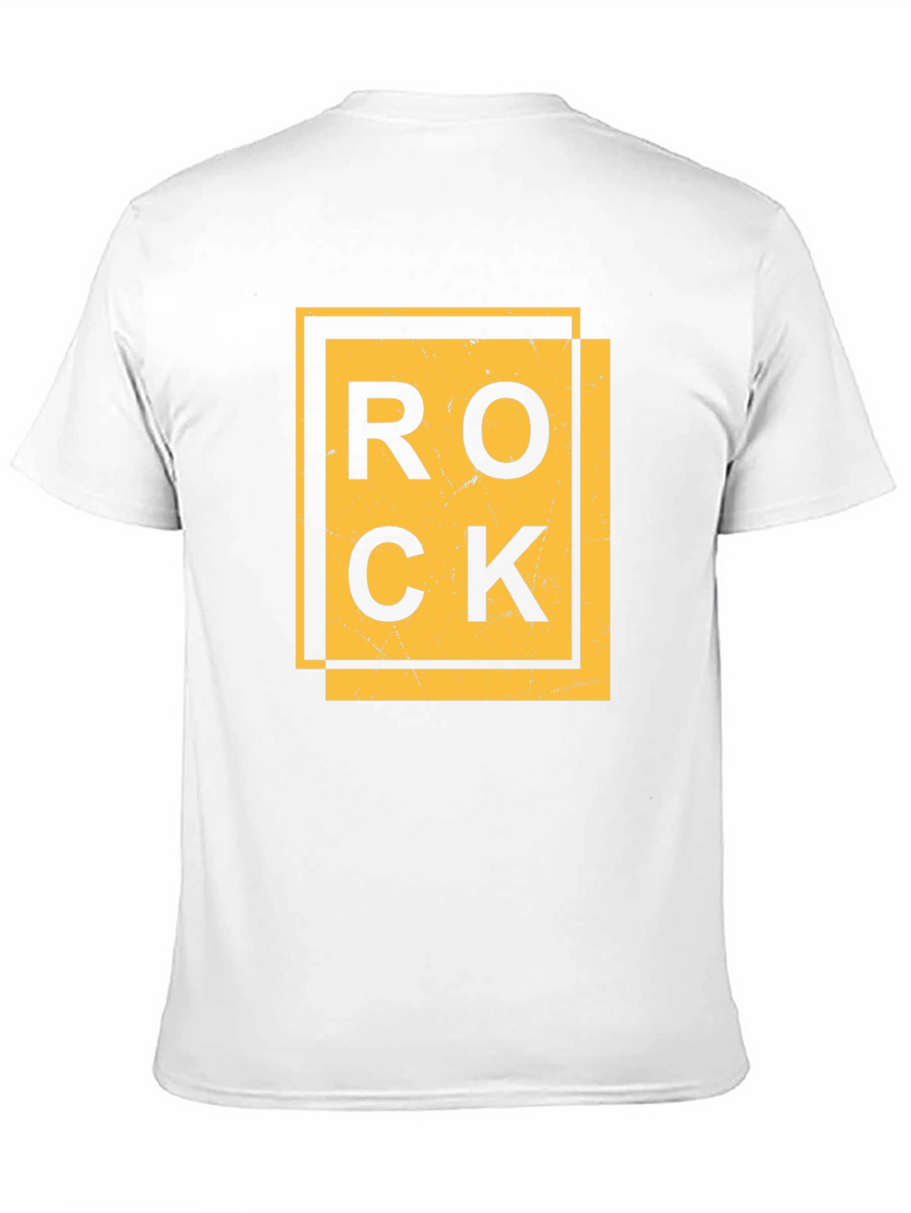 Rock Graphic Print Black T-Shirt