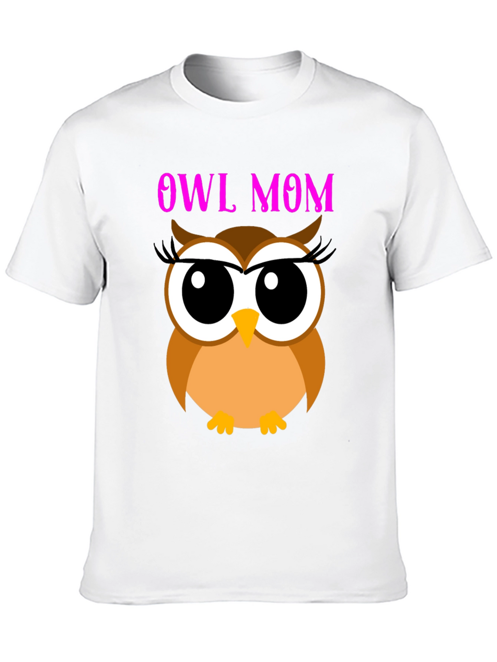 Owl Mom T-Shirt - Cute Graphic Tee