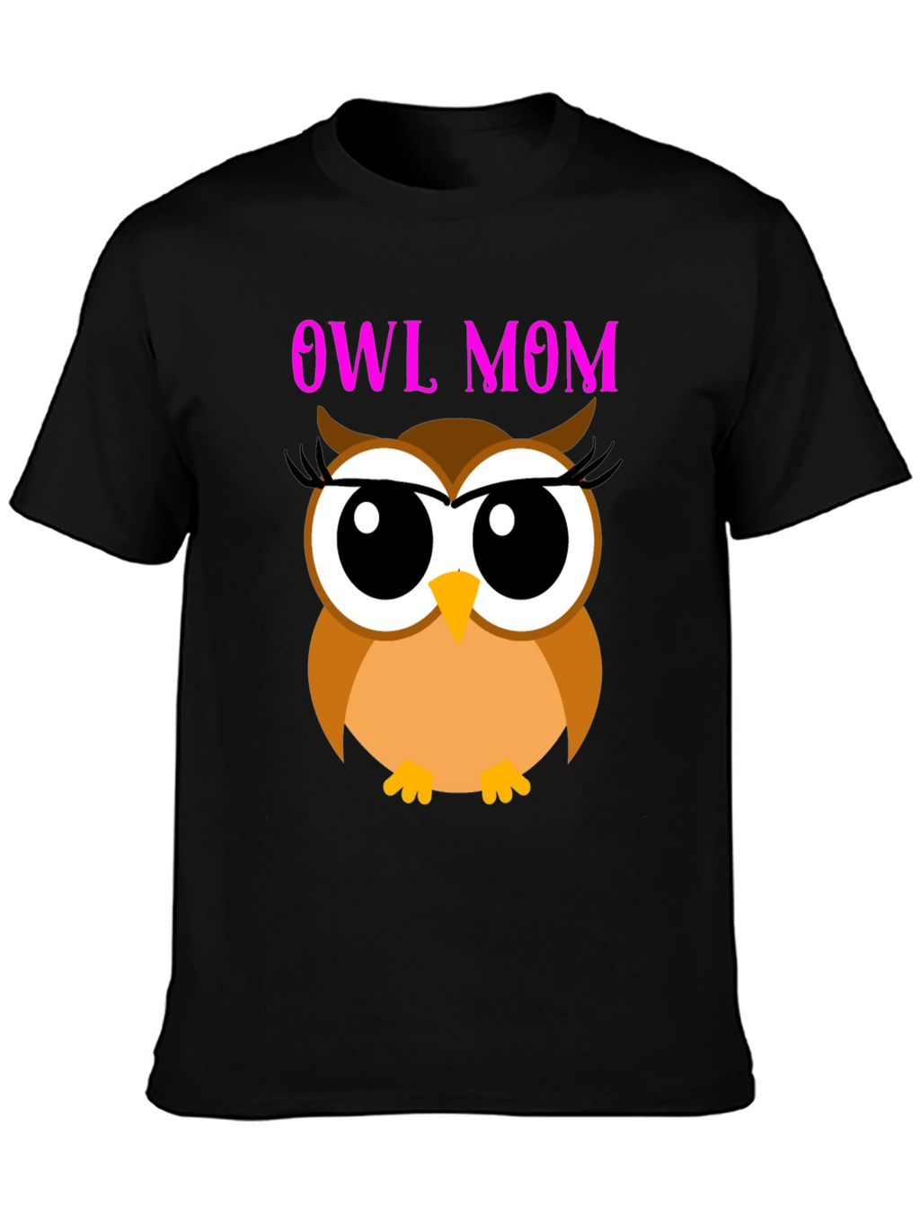 Owl Mom T-Shirt - Cute Graphic Tee