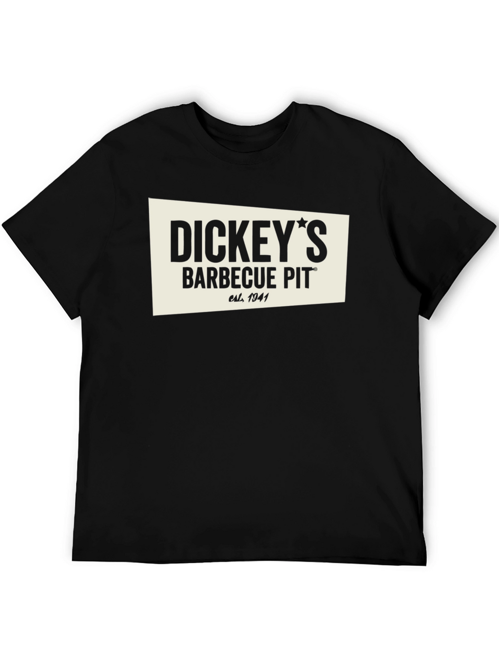 Dickeys Barbecue Pit Black Graphic Tee