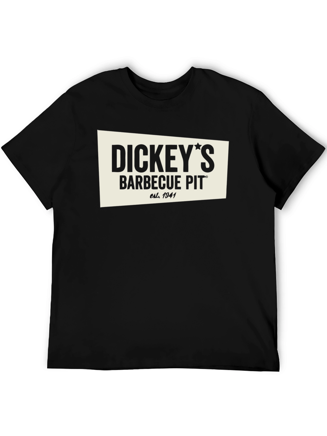Dickeys Barbecue Pit Black Graphic Tee