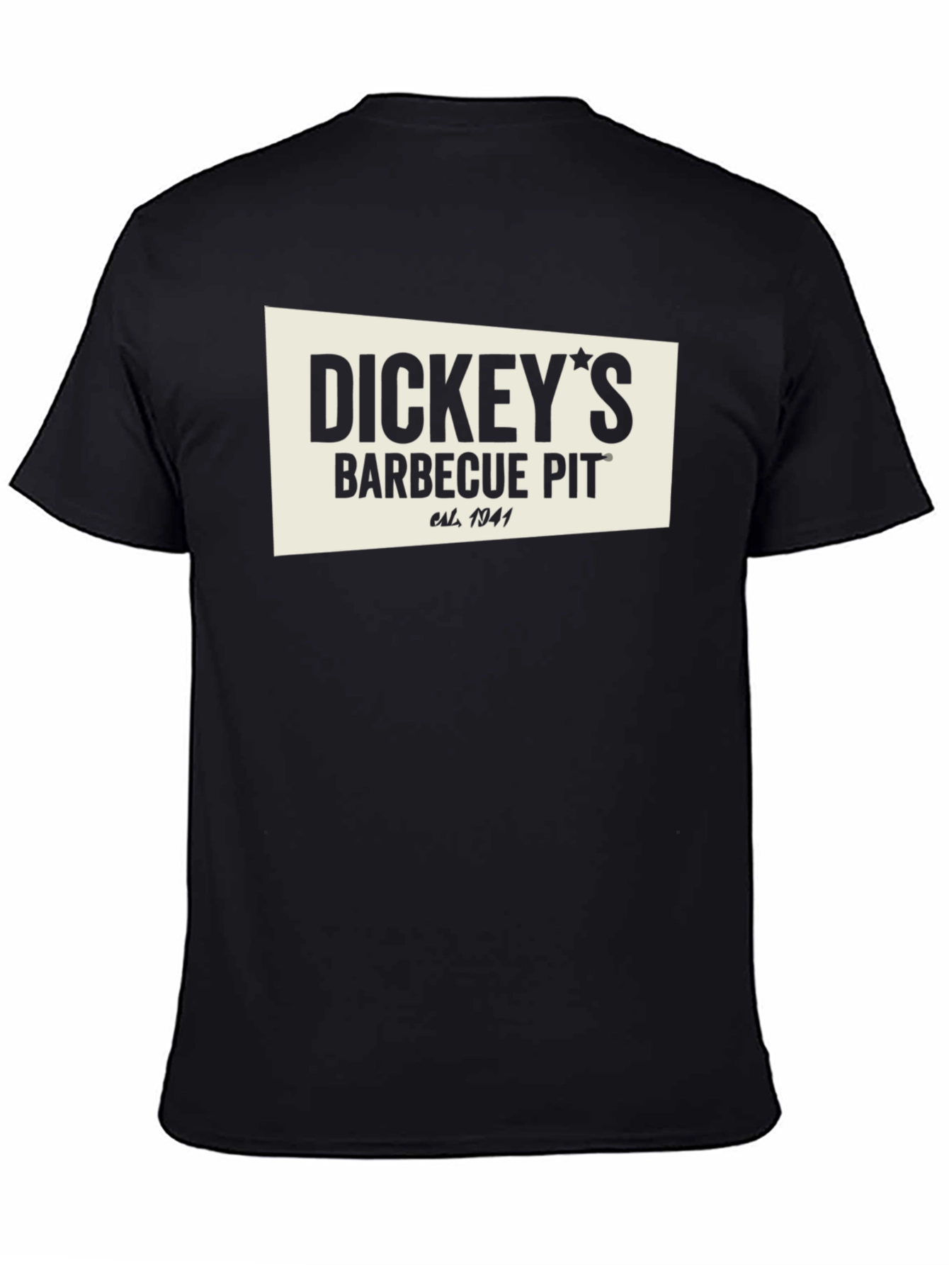Dickeys Barbecue Pit Black Graphic Tee