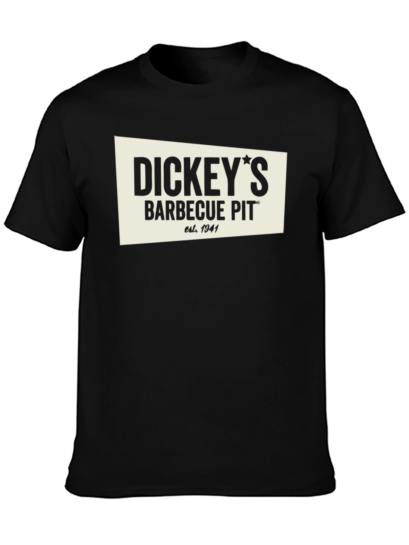 Dickeys Barbecue Pit Black Graphic Tee