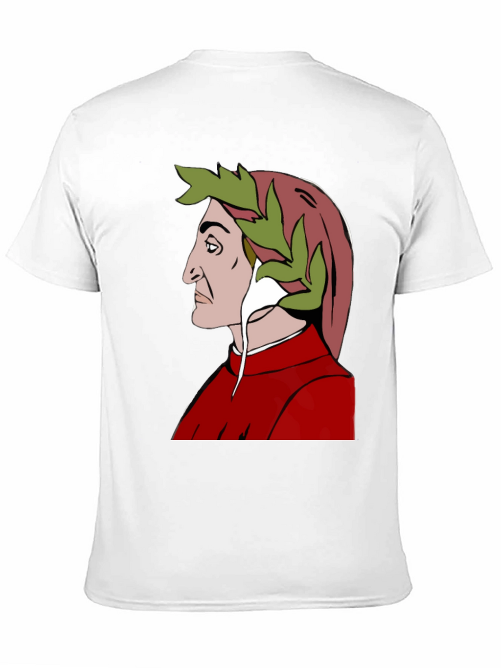 Dante Alighieri T-Shirt - Classic Poet Portrait Tee